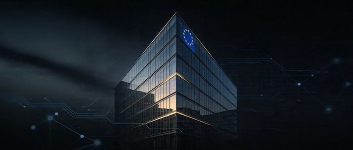 Dark EU Parliament facade with subtle AI networks on navy gradient.jpeg